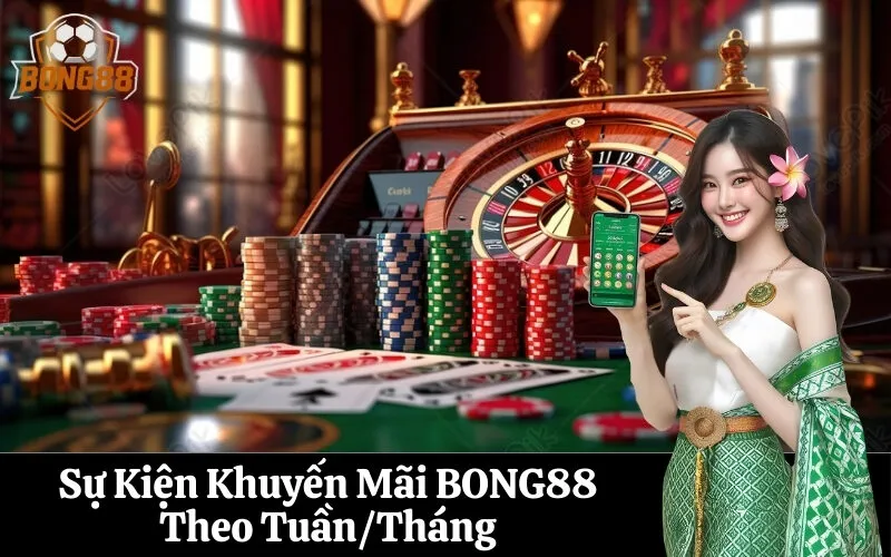 Sự Kiện Khuyến Mãi BONG88 Theo TuầnTháng
